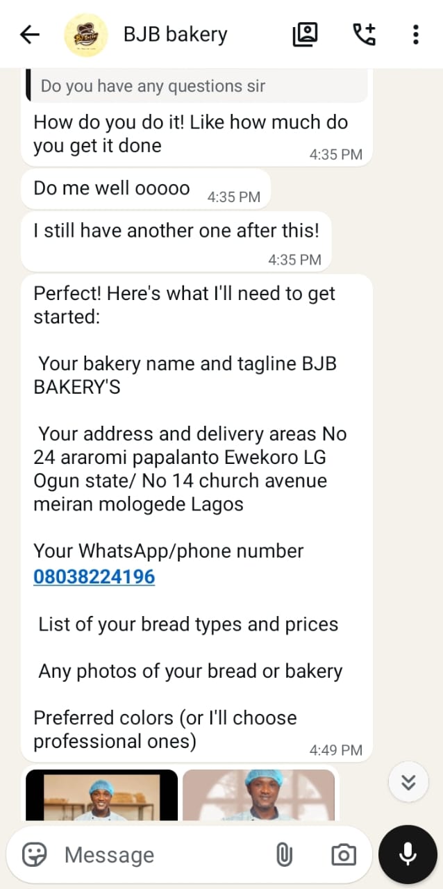 Client reaction